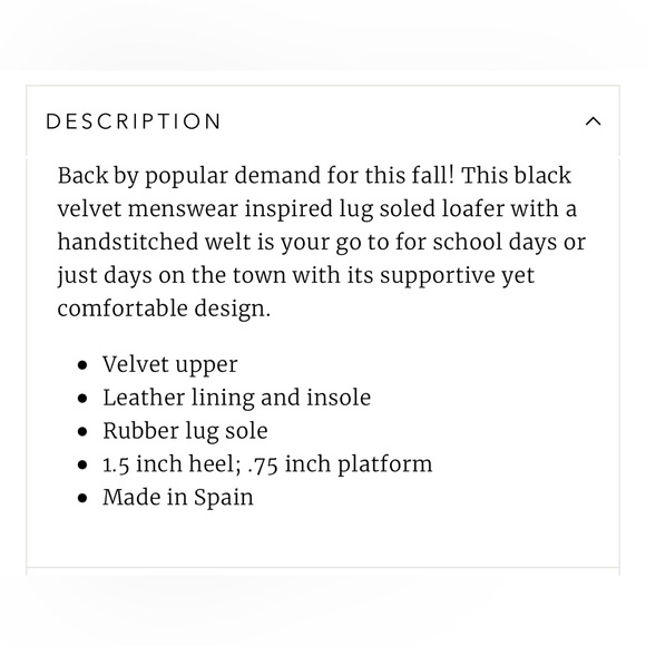 Jon Josef Anthropologie Womens Gogo Lug Sole Loafers Size US 10 EUR 40 Black - Picture 11 of 16